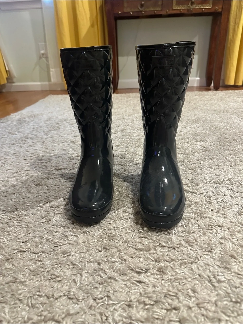Hunter Quilted Rain Boots